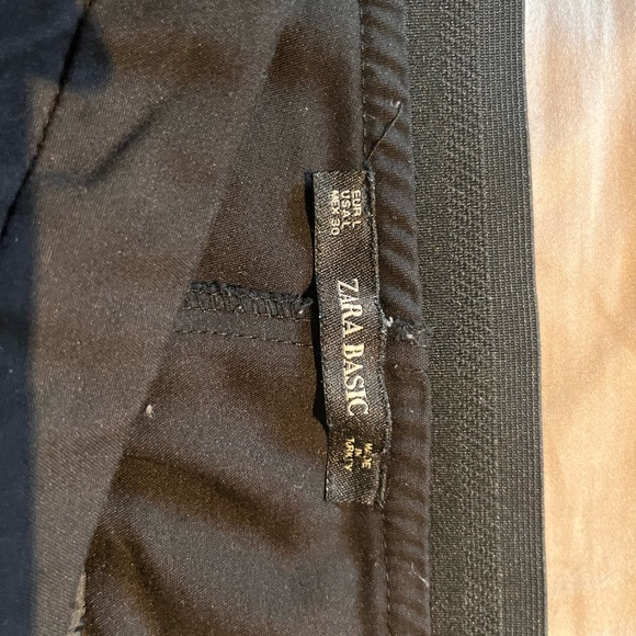 Zara white stripe pants - Picture 3 of 4